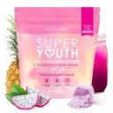 SkinnyFit - Super mladinski kolagen za ženske - več kolagenskih peptidov v prahu - probiotiki, fiber, hialuronska kislina - brez GSO, brez glutena, brez sladkorja - lepota in samooskrba - Tropical Punch (28 serving)