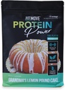 Samo premakniti Protien - babičin Lemon Pound Cake - Vegan (na osnovi beljakovin), Organic, Dairy Free, Soy Free, Gluten Free, Keto, Peanut Free, 20g Beljakovine, Nizka vsebnost ogljikovih hidratov, Ne GSO (17.2 Oz)