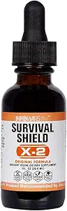 Infowars/Infowar's Life - Survival Shield X-2 Nascent Iodine (1 oz) / Izdelano v ZDA/Enaki dan Ladja