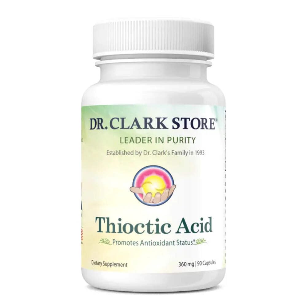 Dr. Clark alfa lipojska kislina (tioktična kislina), 360 mg 90 kapsul