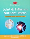 Joint & Inflam Nutrient Patch - Glucosamine Chondroitin Complex z MSM za skupno zdravje, spodbuja prilagodljivost in mobilnost sklepov, skupno neskladje pomoč