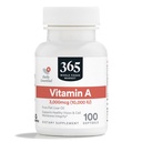 365 po celotnem trgu živil, vitamin A 10.000 i.e., 100 CT