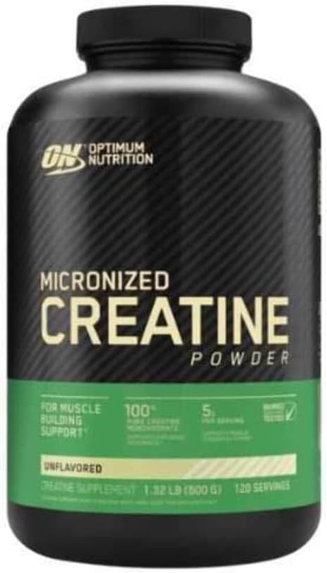 Optimalna prehrana Kreatin v prahu, brez arome, 600 gram