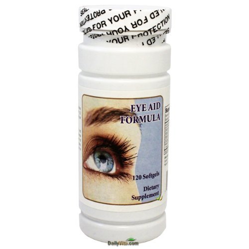 NuHealth Eyes Aid Formula z luteinom, 120 kapsul