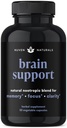 Možganska podpora - naravni spomin in fokus dodatek z Lion’s Mane, Ginkgo Biloba, Bacopa Monnieri & Ashwagandha Root - naravni nootropiki & Brain Booster 