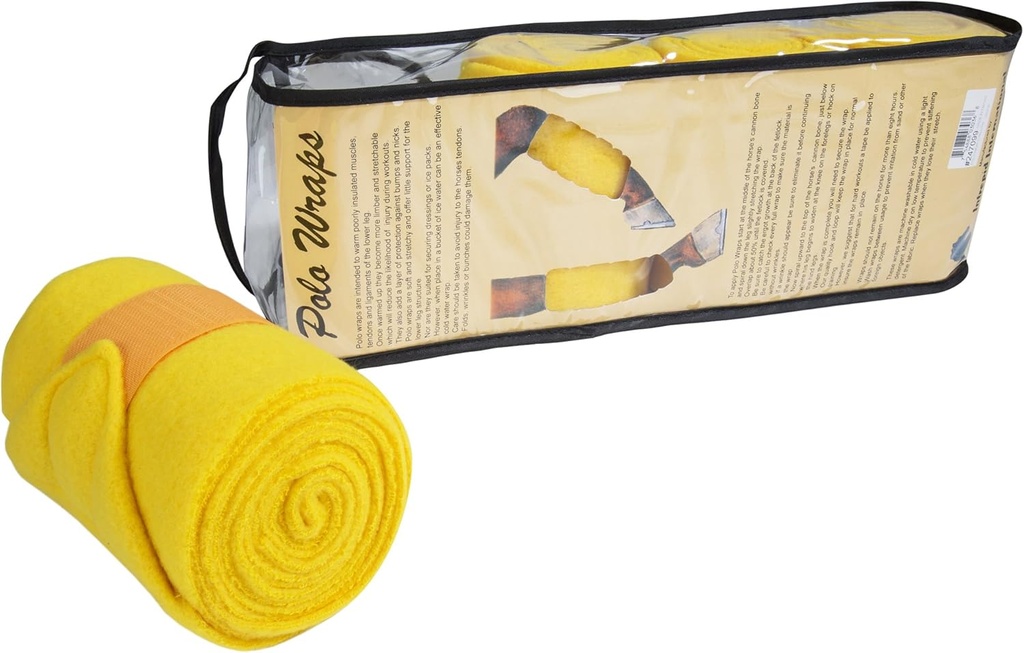 Intrepid International Polo zavoji za konje Garnitura 4 Cotton Bandage zaviti, konji noge zaviti, Vet zaviti za konje, velikost konja, Vadbeni obliž