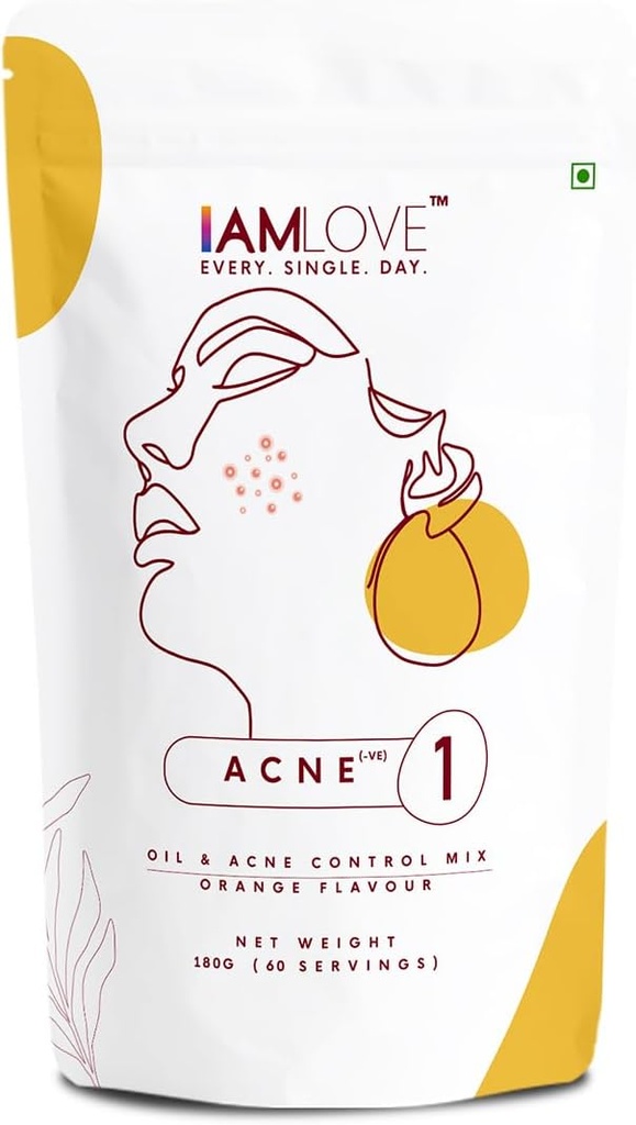 LJUBEZEN Acne Negative Supplement Powder - 180g Za moške in ženske 