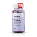 Briyo CoQ10 100mg dodatek z Omega 3 EPA DHA, likopen in Selen – za zdravje srca, energetsko podporo, zaščito antioksidanta, zdravo staranje – enkrat dnevno softgels, 90 Count