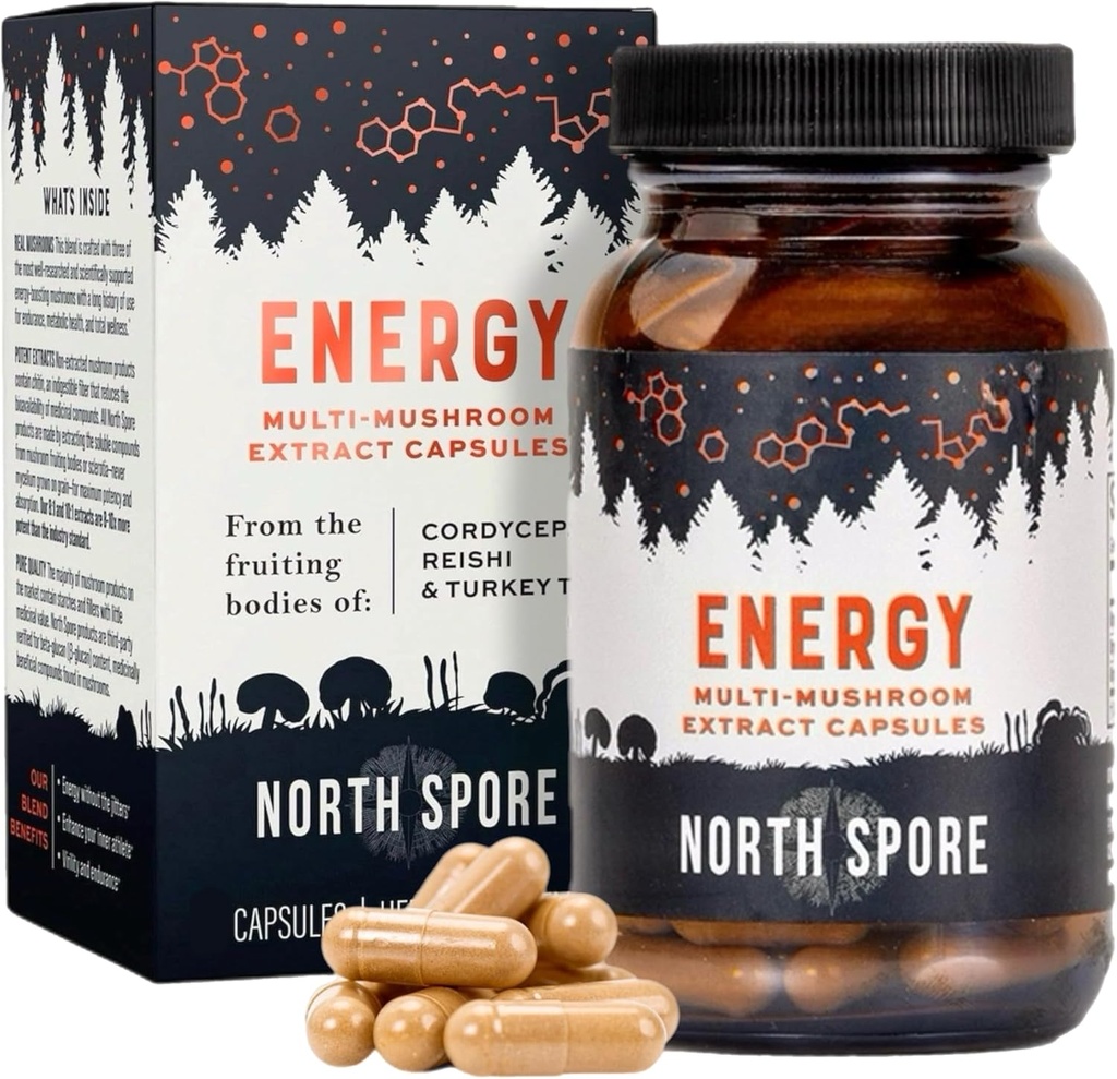 Ekološka „energetska“ goba Extract kapsula dodatek 