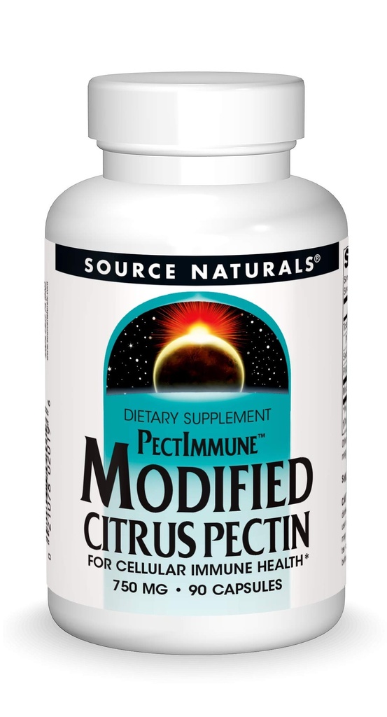 Vir Naturals PectImmune, modificirani citrus pektin, za celično imuno zdravje*, 750 mg - 90 kapsul