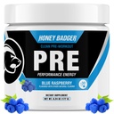 Medeni jazbec Pre Workout Powder, Keto Vegan Preworkout za moške in ženske, Beta Alanine & kofein, Sugar Free Natural Energy Supplement, Blue Raspberry, 30 Servings