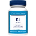 Vitaminska trgovina Vitamin K2-100 MCG (60 vegetarijanskih kapsul)