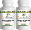 Brez urina Pretok - Bladder kamenčki Psi - 2 paket - Naravni Remedy kamen Preprečevanje pri psih - 50 Gram/ea - Herbal prašek - Zmešajte v hrano