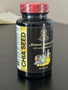 Omega 3 Maščobne kisline za ženske - CHIA Semena - energijske dodatke za Menopause, Prebavni encimi za ženske, Chia semena z Omega-3-1 Steklenička 60 Mehkužci