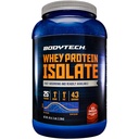 BODYTECH Whey Protein Isolate Powder - Rich Chocolate Flavor - Premium Beljakovine dopolnilo za rast mišic in regeneracijo - Nizko karb in visoko protein Formula za zmogljivost (3 lbs/ 43 Servis)
