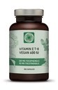 Vitamin E – vseh 8 tokoferolov + tokotrienolov 400 i.e. vegana – alfa tokoferol/tokotrienol + beta tokoferol/tokotrienol + gama tokoferol/tokotrienol + delta tokoferol/tokotrienol (180)