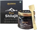 Shilajit - All Natural maximum Potency Himalajska Gora Resin iz visoke nadmorske višine - 100% Pure Shilajit s Fulvic Acid & 85+ Trace Minerals Complex - 1 oz / 30 g z Free Spoon Vključeno