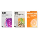 Veru Wellness Hormonal Balance Patch za ženske Tekmovanje Bundele - Myo-Inositol & D-Chiro, Ashwagandha, B12 Energija - PMS Relief, Mensural Podpora, Mood Stres in energija (2 meseca)