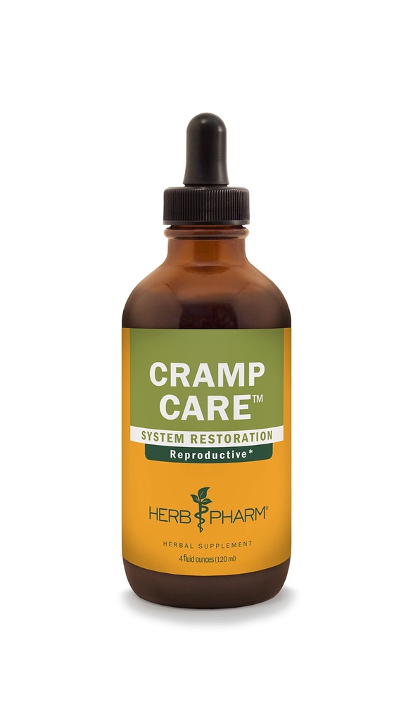 Herb Pharm Cramp Care Liquid Herbal Extract kapljice za podporo zdravo Menstrual cikel, 4 Oz