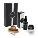Bradast komplet z Bradato olje, Brada Brush, Škarje, Brada Balm in les Comb Popolna brad Grooming komplet za moške