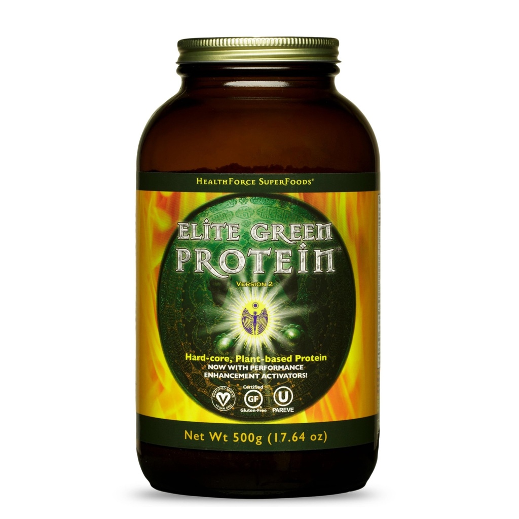 ZDRAVSTVENA SUPERFOODS Elite Green Protein - 500 g Prašek