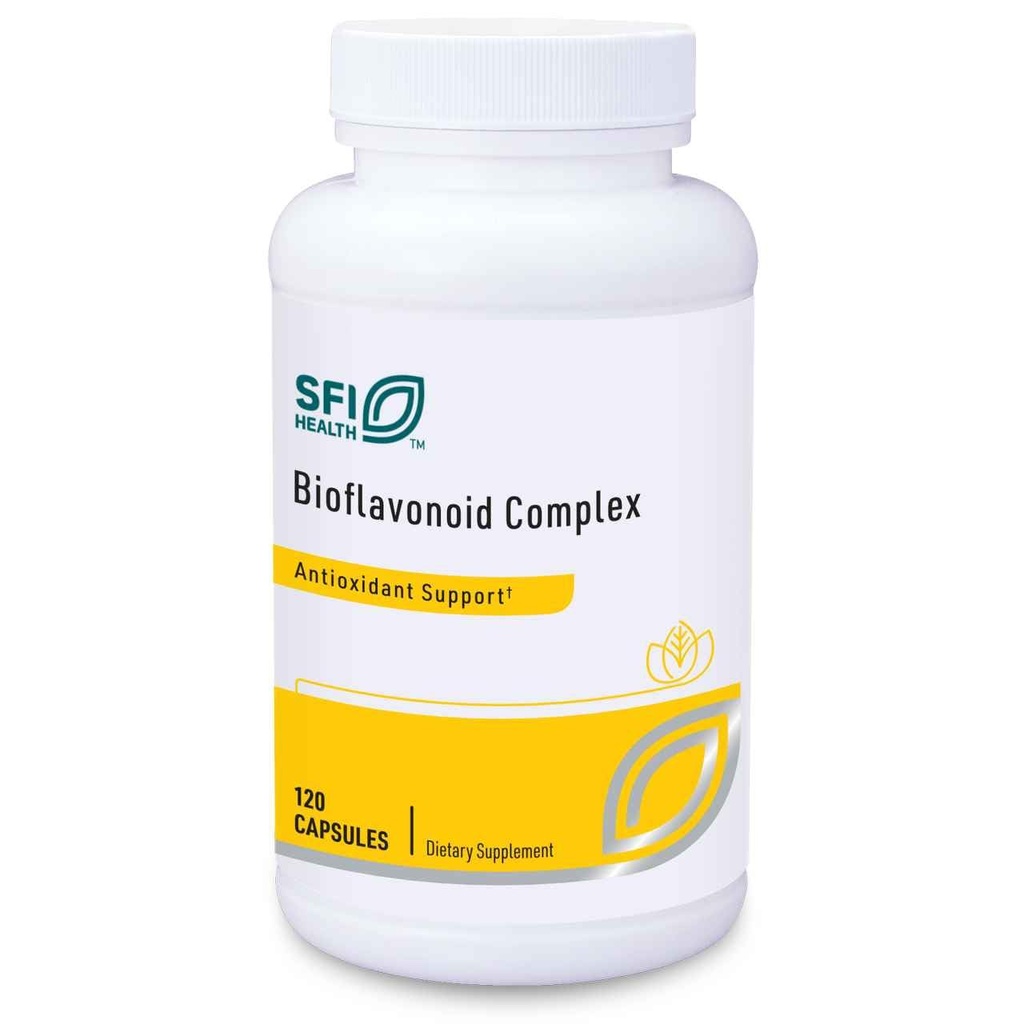 Klaire Labs SFI Health Bioflavonoid Complex - Imunski, kardiovaskularni in antioksidant podporo dodatek s Citrus Bioflavonoidi, Quercetin & Rutin (120 kapsul)