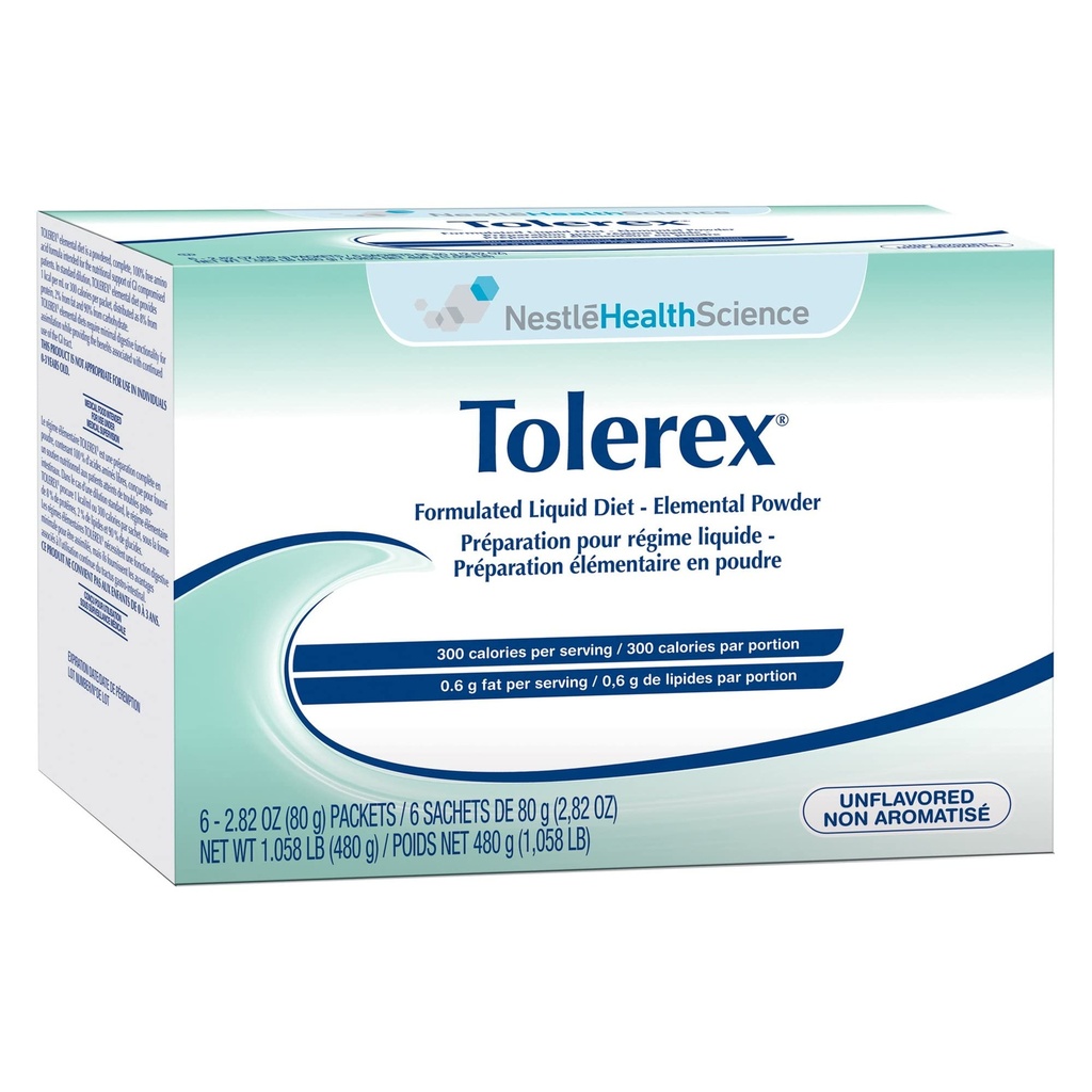 Tolerex-Flavor brez arome 300 / 300 ml Pakiranje 2,82 oz Packet - škatla po 6