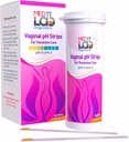 Vaginalni ph testni trakovi za ženske(50 cnt). BV Bakterialna vaginoza in Yeast testni trakovi. Femininski pH test za vaginalno zdravje, kislost in alkalnost. Trakovi v zapečatenih vrečkah