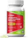NAD+ Dodatek NMN Alternative - liposomski nikotinamid ribozid z Resveratrol & Quercetin za preprečevanje staranja celic Regeneracija energije fokus za moške