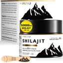 Shilajit Resin, himalajski Shilajit Organic - 600mg Potency Gold stopnje, Shilajit za moške in ženske z 85+ Trace Minerals & Fulvic Acid, za energijo, imuniteto in moč, 83 Serving (50g)