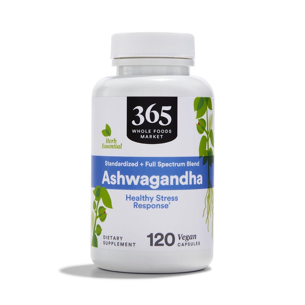 365 by Cela živila Market, Ashwagandha, 120 CT