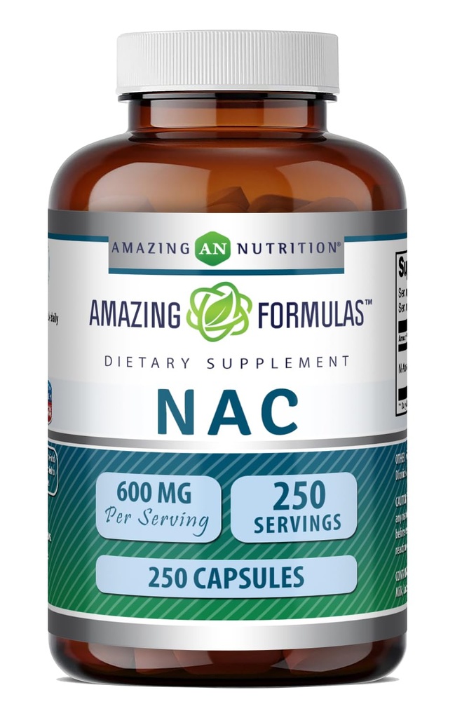Osupljive formule NAC (N-Acetil-L-Cysteine) dodatek 