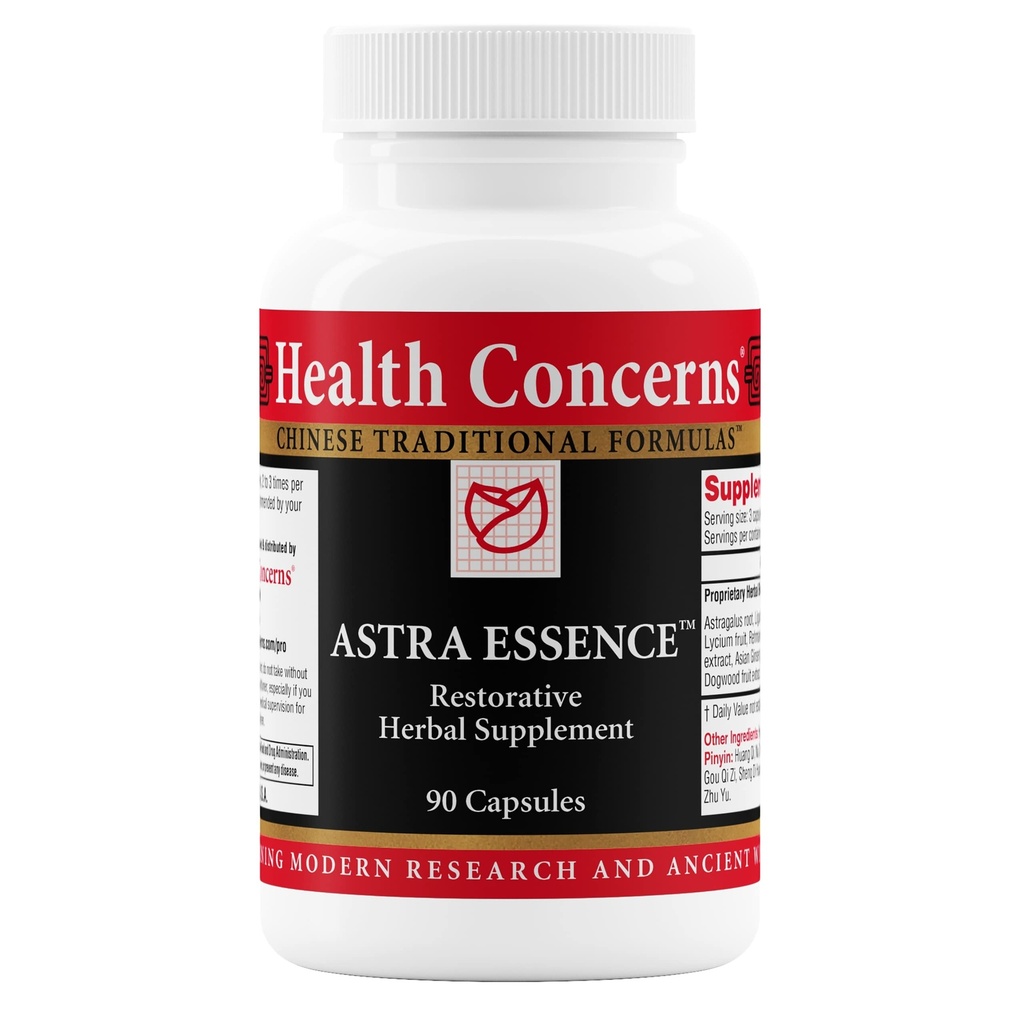 Zdravstvene skrbi Astra Essence – Herbal Tonic Support Supplement – Tradicionalna kitajska medicina za vitalnost, spomin, vrtoglavica, Vrtoglavica, Recovery & Imune Support – 90 kapsul