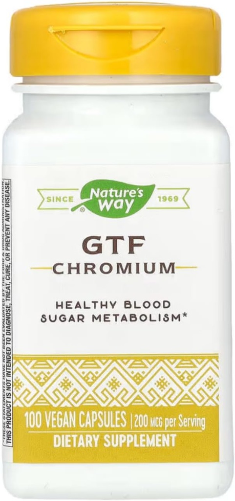 Narava - Gtf Krom, 200 mcg, 100 kapsul