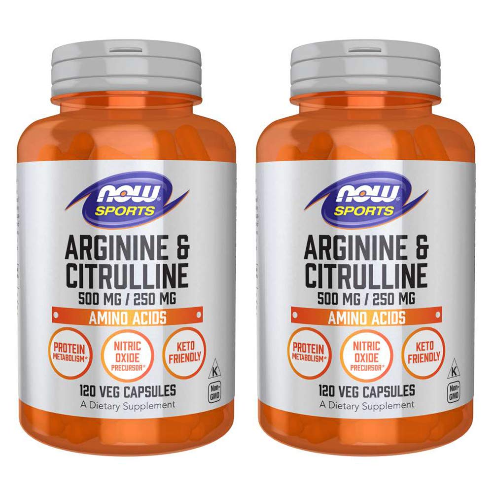 Arginin in citrulin 500/250 mg - 120 kapsul (2 pakiranji)