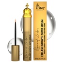Queen of Lashes Peptide rastni serum - Lash & Brow izboljšanje s Peptides & Ginseng korenski ekstrakt - Hormone Free, Oftalmolog Tested Formula za daljše, Fuller Lashes (8 ml)