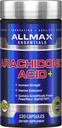 ALLMAX Essentials Arachidonic Acid+ - 120 kapsul - poveča moč in izboljša vzdržljivost - Gluten Free - 30 Servingov