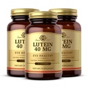 Solgar Lutein 40 mg, 30 Softgels (Pack of 3) - Podpira zdravje oči - pomaga filtrirati modro svetlobo - vsebuje FloraGLO Lutein - Gluten Free, Dairy Free - 90 Skupaj Serving