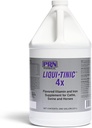 PRN Pharmacal Liqui-Tinic 4X - železo & vitamini peroralna prehrana dodatek za hišne ljubljenčke- jetra z dodatkom železa in B-kompleks vitamini za podporo Wellness - 1 Galon