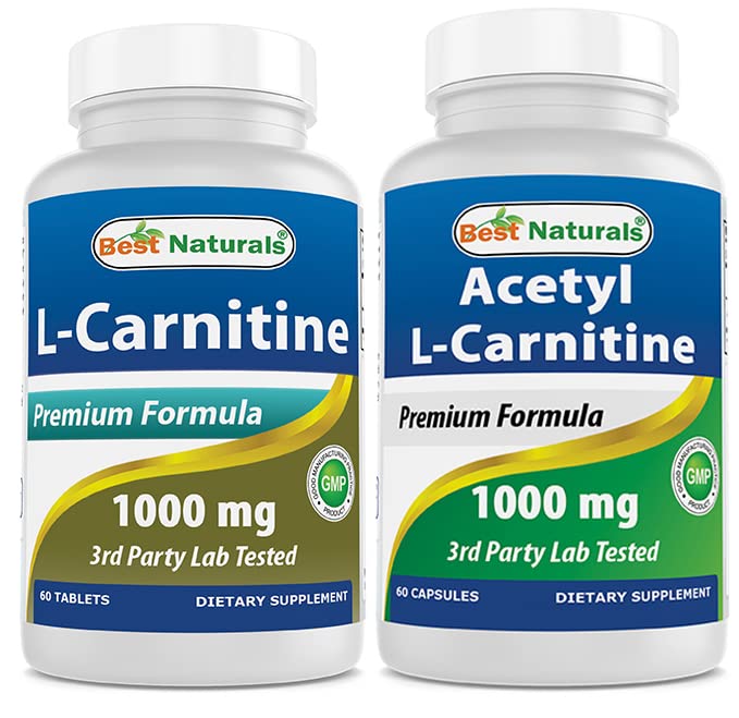 Najboljši naravni L-karnitin 1000mg & acetil L-karnitin 1000mg