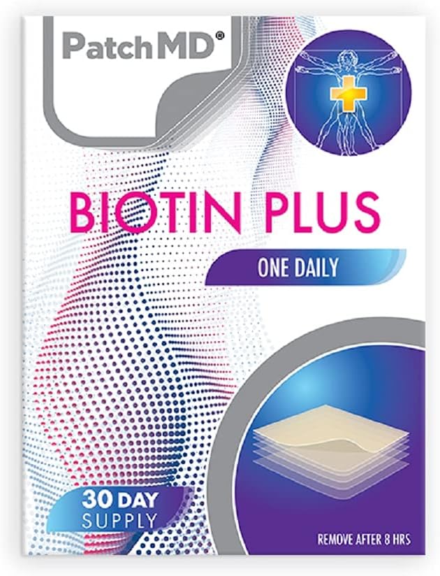 PatchMD - Biotin Plus obliži - 30 dni dobave