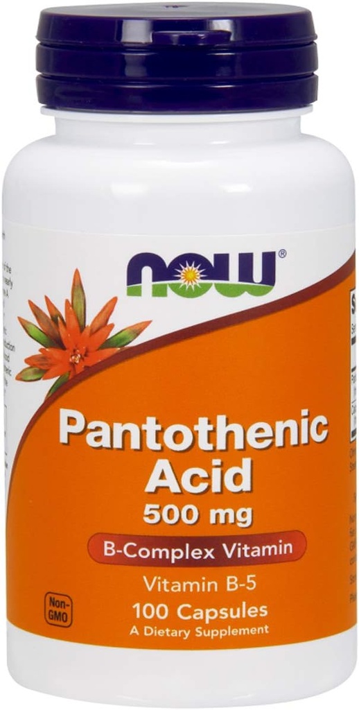 Zdaj živila Pantotenska kislina 500mg, 100 kapsul (paket po 2)