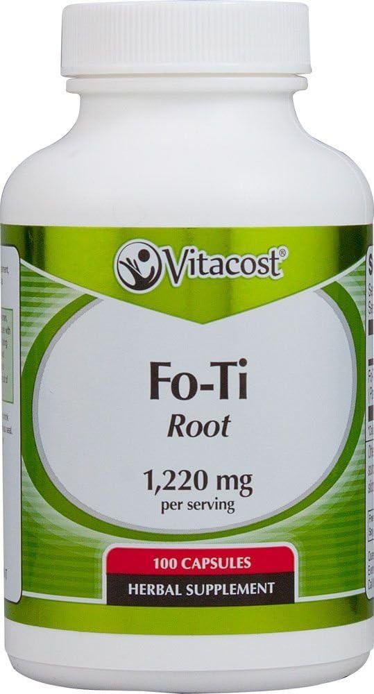 Vitacost Fo-Ti Root - 1,220 mg na serviranje - 100 kapsul