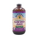 LJUBEZEN DESERT Organic Aloe Vera cel list Ohranjanje brezplačno, 32 FZ