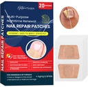 Večpotezni Fungus Obliži nohtov, Nail Fungus Zdravljenje za noht, Vraslo zdravljenje nohtov, Toe Nail Fungus Zdravljenje Dodatna moč, Nočni glivice Obliži