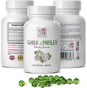 antioksidanti dodatki - GARLIC IN PARSLEY ODORLESS FORMULA - česen dodatki, česen in peteršilj dopolnila, peteršilj dopolnila, brez vonja česna dopolnila, peteršilj - 1B 100 Softgels