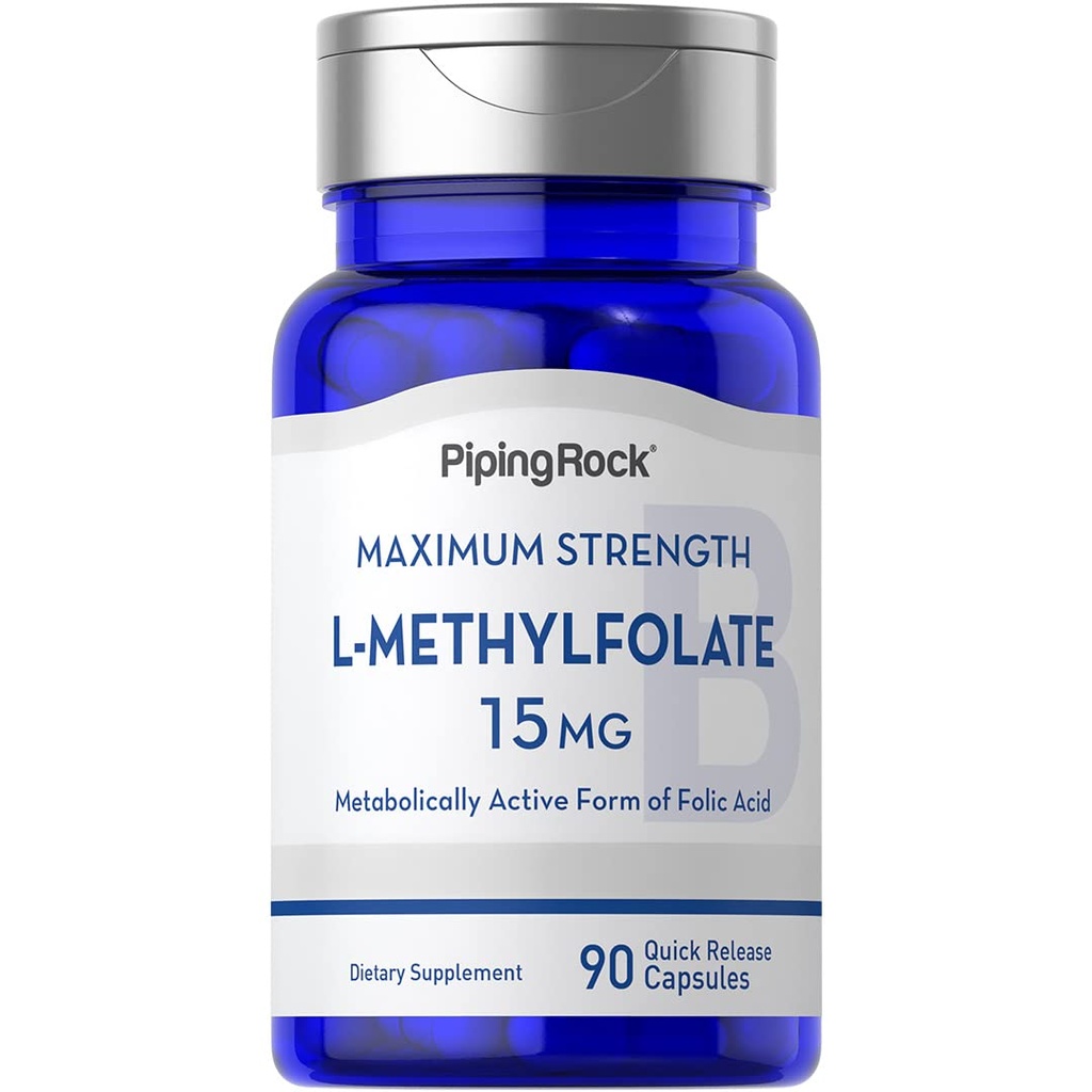 Piping Rock L metilfolat 15 mg 