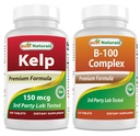Kelp dodatek 150 Mcg & B-100 Complex