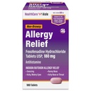 HealthCareAisle Alergija Relief - Fexofenadin Hidroklorid tablete USP, 180 mg - 180 tablet - Alergija Medication, Non-Drowsy 24-Hour Relief