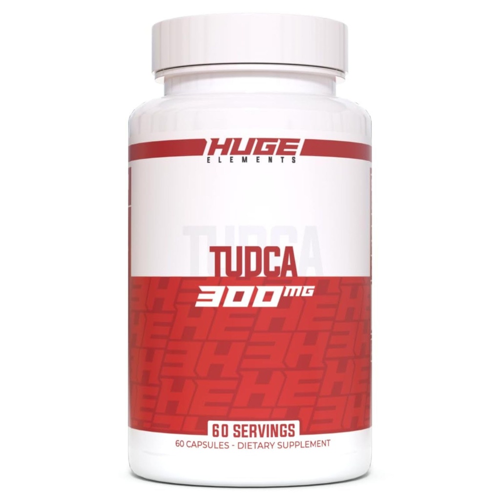 Ogromni dodatki TUDCA 300mg, Premium Quality Jetra Podpora in razstrupljanje, Čiste žolčne soli, Testi tretje stranke na voljo (60 Serving)
